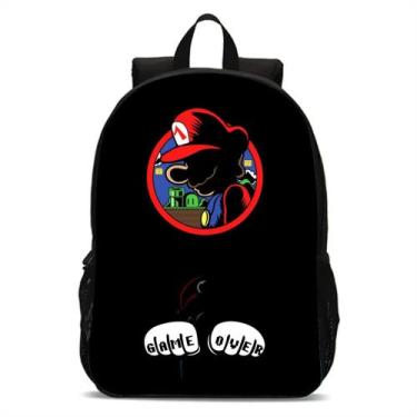 Imagem de Mochila Infantil Bolsa Escolar Super Mario Volta As Aulas - Broome, Sp