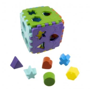 Imagem de Kendy Cubo Didático Com Peças De Encaixe Colorido +1 Ano