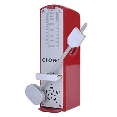 Imagem de Btuty Mini Metrônomo Mecânico Metrônomo Universal Portátil 11 cm Altura para Piano Guitarra Violino Ukulele Instrumento Musical Zither Chinês Metrônomo Mecânico