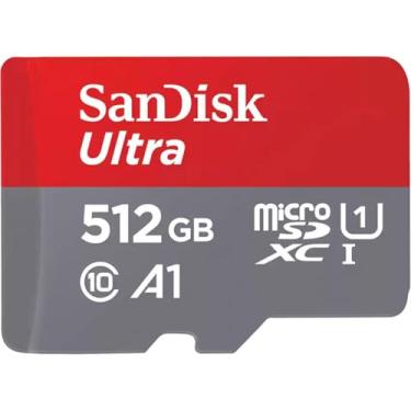 Imagem de SanDisk Cartão de memória ultra 512GB UHS-I microSDXC com adaptador SD
