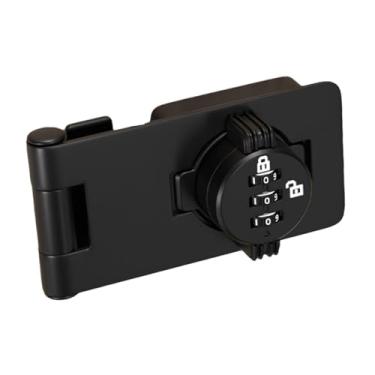 Imagem de Generic Fechadura de combinação de armário, fechadura de armário sem chave, caixa de armário de banheiro com senha de parafuso, fechadura rotativa de ferrolho, Luminoso