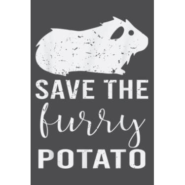 Imagem de Mountain Guinea Pig Save The Furry Potato: Premium matte cover design, 116 Pages, Size 6 x 9in