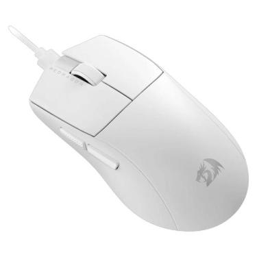 Imagem de Mouse Redragon King M724P 12400 DPI USB-C, branco