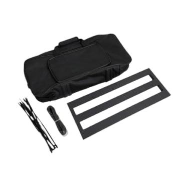 Imagem de Milageto Suporte de Pedal para Guitarra e Baixo com Estrutura de Transporte, M