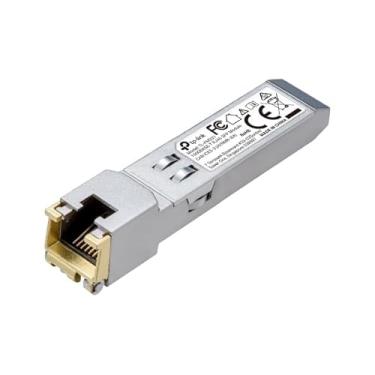 Imagem de TP-Link TL-FM331 1000Base-T Módulo SFP RJ45 SFP 1,25 G Cobre SFP Transceptor SFP para Ethernet Plug and Play Hot Pluggable até 100 m de distância Estrutura de metal durável Compatibilidade versátil