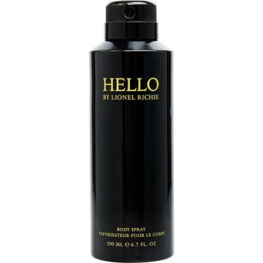Imagem de Água De Cheiro Masculina Lionel Richie Hello Spray Corporal 200 Ml