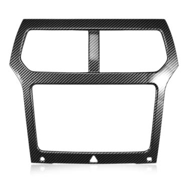 Imagem de BDTKylin Capa de navegação para painel de painel GPS para Explorer 2011 2012 2013 2014 2015 fibra de carbono preto acessórios