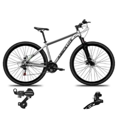 Imagem de Bicicleta Aro 29 Absolute Nero 5 Cambio Shimano Dianteiro Traseiro 24 