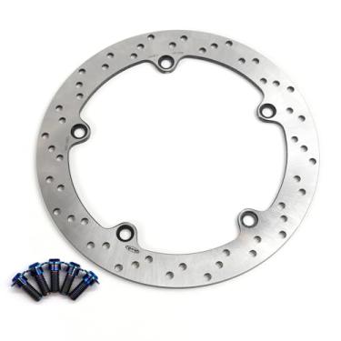 Imagem de Rotor de disco de freio traseiro com parafusos de montagem para BMW R850C R850GS R850R R850RT R1100GS R1100R R1100RT R1100S R1150GS R1150R R1150RS R1150RT, acessórios de substituição de motocicleta