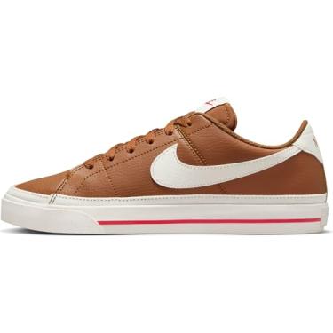 Imagem de Nike Court Legacy LO NN Tênis feminino com cadarço, Bronzeado britânico claro/vermelho fogo/vela, 5
