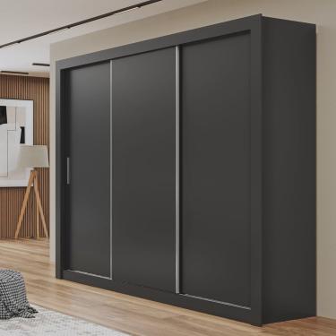 Imagem de Guarda-Roupa Casal 3 Portas 4 Gavetas 188,5cm Viena Yescasa