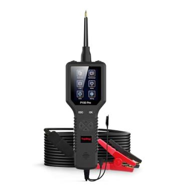 Imagem de SZITW P100 Pro 9-30V Testador de circuito de carro Testador de diagnóstico de circuito automotivo 12V 24V Kit de sonda de circuito Multímetro Osciloscópio digital Ativação de peças/Fonte de