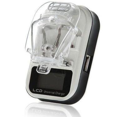 Imagem de Carregador De Bateria Universal C/ Display Led E Porta Usb - Digital