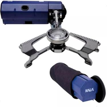 Imagem de Fogareiro Fogão Portatil Gás Slim Camping Pesca Trilha Leve - Kala