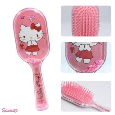 Imagem de Escova de Cabelo Profissional Hello Kitty Original Sanrio
