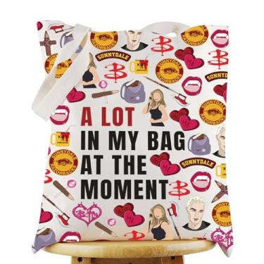 Imagem de G2TUP Sacola Vampire Buffy Fans Gift A Lot In My Bag At Buffy BTVS Vampire Slayer Merch, Lot in Buffy Tg