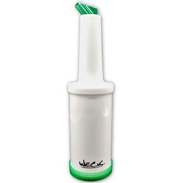 Imagem de Kit 6 Garrafas Storen Pour Master 1l Verde Weck Barman Profissional Armazenar e Servir