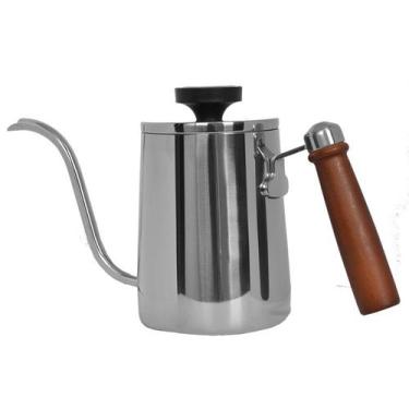 Imagem de Chaleira Bico Fino Mimo AF23287 Inox Prata com Termômetro - Mimo Style