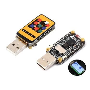 Imagem de Placa de desenvolvimento de tela ESP32-S3 de 1,44 polegadas, 172 × 320, cor RGB 262K, processador dual-core de até 240 MHz, compatível com W-iF-i e BLE, com LED RGB colorido, ESP32 com tela