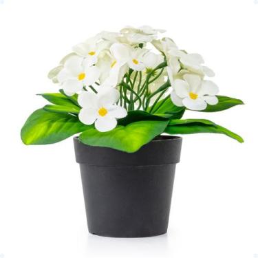 Imagem de Arranjos De Flores Decorativas Artificiais Buque Vaso Sala - Tex Web, 