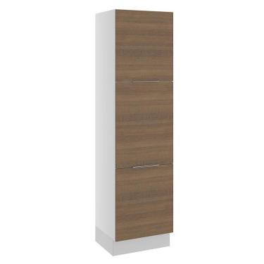 Imagem de Paneleiro Stella 3 Portas Branco/rustic Madesa