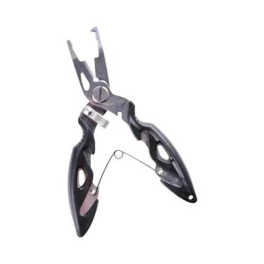 Imagem de Alicate de Pesca Multifuncional - Gancho, Cortador de Linha, Anel Divi