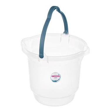 Imagem de Balde 8,5l Transparente Sanremo Ideal Para Limpeza Pesada