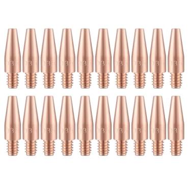 Imagem de Welding Knight Pontas de contato de soldagem MIG KP2744-035T .035" (0,9 mm) afuniladas 350A para pistola de solda Lincoln Magnum PRO 100L 175L 250L MIG (20-PK)