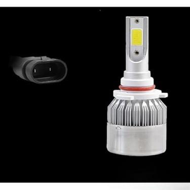 Imagem de Lâmpadas Farol de Carro LED 6000K H1 H3 H4 H7 H11 H13 HB3(9005) HB4(9006) H16 H27 12V a 24V (HB3 / 9005)