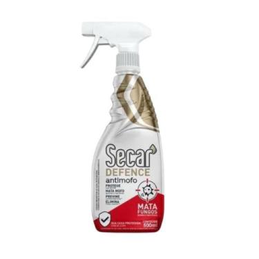 Imagem de Spray Antimofo Secar Defence 500ml Elimina Mau Cheiro Mofo Fungos Bact