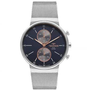 Imagem de Relógio Technos Slim Vd36Ab/1A Prata Masculino
