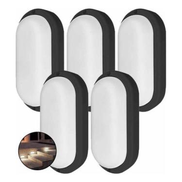 Imagem de Kit 5 Arandela Tartaruga Externa Phare Ip65 24w 4000k Taschibra