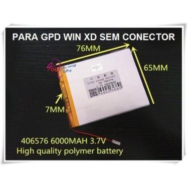 Imagem de Bateria Para Gpd Win Xd C/ 6000mah 3,7v  Sem Conector!!!!!! - bgb
