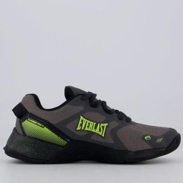 Imagem de Tênis Everlast Climber Pro 3 Cinza e Verde, 38