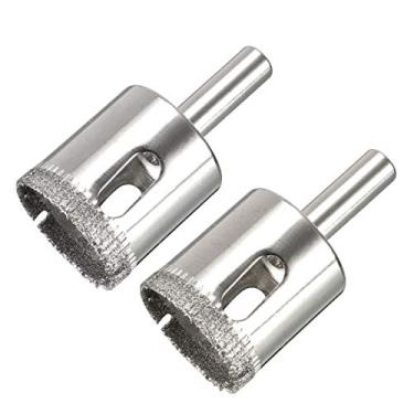 Imagem de uxcell — Serra de furadeira de diamante para ferramenta de cerâmica de granito de mármore de vidro, tom dourado, a18060600ux0033, 28mm