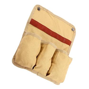 Imagem de KIMISS Bolsa Organizadora Lateral de Cadeira Multifuncional - Solução de Armazenamento Portátil para Camping, Praia e Cadeiras Ao Ar Livre - 4 Bolso de Suporte de Braço para Tablets, Telefones e