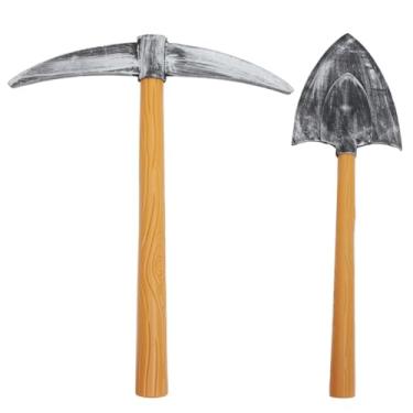 Imagem de TOYANDONA Brinquedo De Picareta De Pá - Suporte Picareta Pá Falsa Espuma Plástica Para Acessórios Para Performance Palco Suprimentos Festa