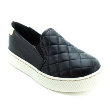 Imagem de Tênis Slip On Feminino Modare 7381.105 - Preto-Feminino