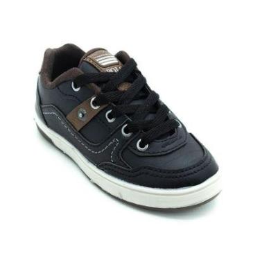 Imagem de Sapatênis Infantil Menino Polo 5065 - Preto-Masculino