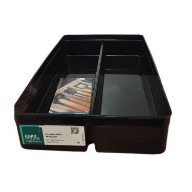 Imagem de Organizador Modular com Divisória Paramount 40x25 cm. - paramont, Pret