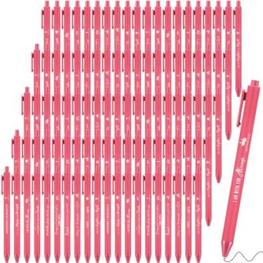 Imagem de Engrowtic 100 canetas esferográficas para presentes cristãos, versículo bíblico, multicolorido, citações inspiradoras, presente de agradecimento cristão, presente para homens e mulheres funcionários