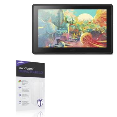 Imagem de BoxWave Protetor de tela compatível com Wacom Cintiq 22 (DTK2260K0A) - ClearTouch ImpactShield (pacote com 2), película flexível de película impenetrável