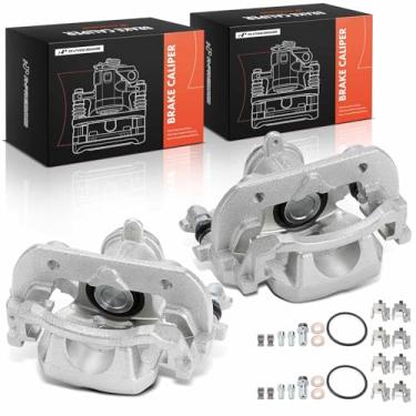 Imagem de A-Premium Conjunto de pinça de freio a disco com suporte compatível com veículos Toyota - RAV4 2019-2024, Prius 2023-2024, Venza 2021-2024, Corolla Cross 2022-2024, Prius Prime 2023-2024 - Lado