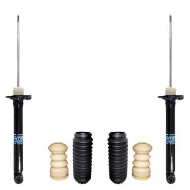 Imagem de 2 Amortecedor Nakata Traseiro Voyage 2008 A 2020 + Kit Batente