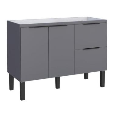 Imagem de Gabinete / Balcão CIS de Cozinha em MDF / MDP para Pia de 1.20m 2 Port