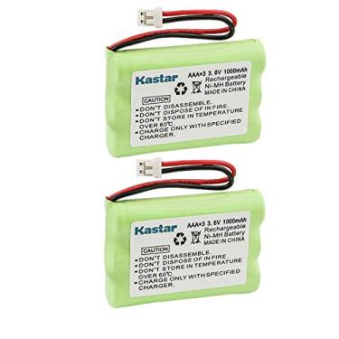 Imagem de Kastar 2-Pack AAAx3 3.6V PH 1000mAh Ni-MH Battery for Motorola MBP33, MBP36 MBP36PU Baby Monitor, TFL3X44AAA900 CB94-01A and Graco 2795DIG1, 2791, 2796VIB1, TMK NI-MH, iMonitor Vibe