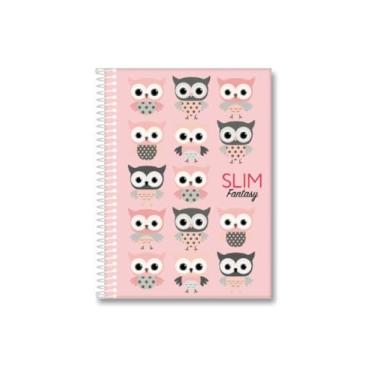 Imagem de Caderno Universitário 1x1 80 Folhas Espiral Capa Dura Slim, Papel offset, (20x28 cm), Sortido, Romitec