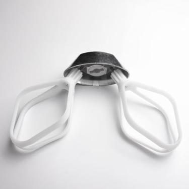 Imagem de Pacote com 2 pás de bolo de aço inoxidável e acessório de chicote - compatível com batedeiras Artiste e misturadores Universal Plus/NutriMill - Acessórios de cozimento de grau alimentício