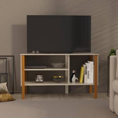 Imagem de Rack para TV até 40 Polegadas 3 Prateleiras Fit 90cm - ViaNossa