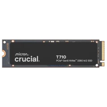 Imagem de Crucial SSD NVMe T710 2TB Gen5, até 14.500 MB/s, PCIe 5.0 M.2 2280, unidade de estado sólido interna, compatível com laptop, desktop + software Acronis - CT2000T710SSD8-01